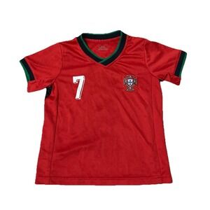Ronaldo Soccer Jersey for Kids Size 20 Portugal Home #7